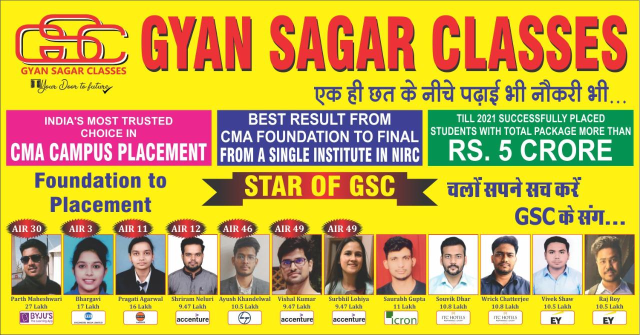 Student Success Wall of Gyan Sagar Classes