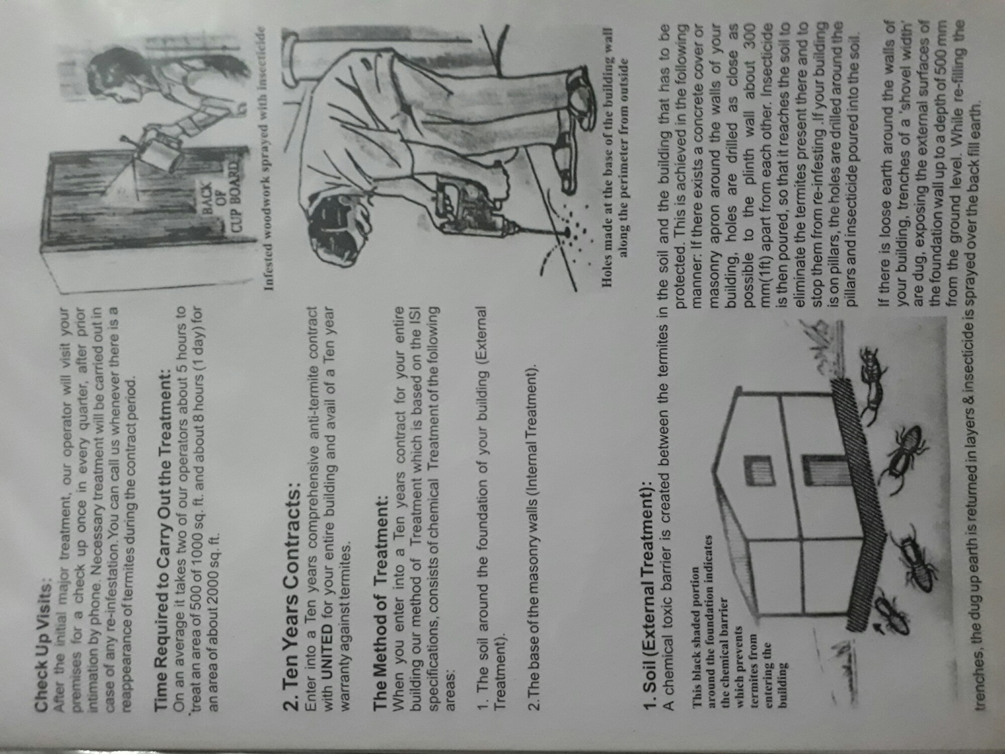 Termite Treatment of Hindustan Pest Control