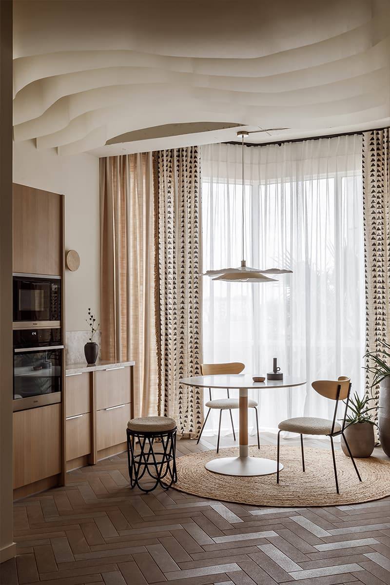 Dining Area of Hoomzy The Interior Company