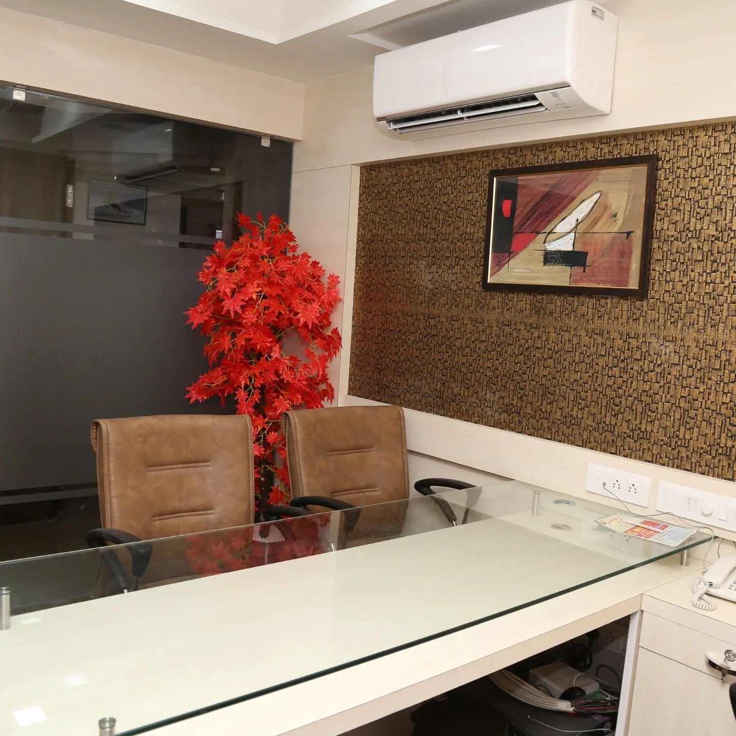 Reception of Ahuja Career Institute