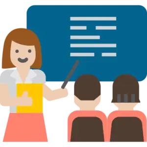 Tutor Teaching Classes of Alpha Neet Academy