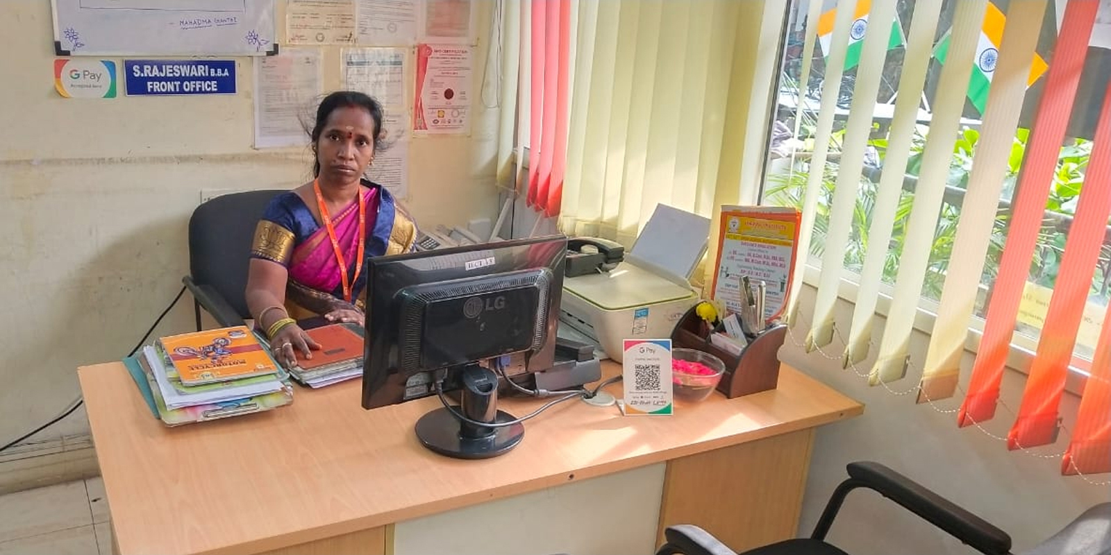 Modern Classroom of Iyappa Institute