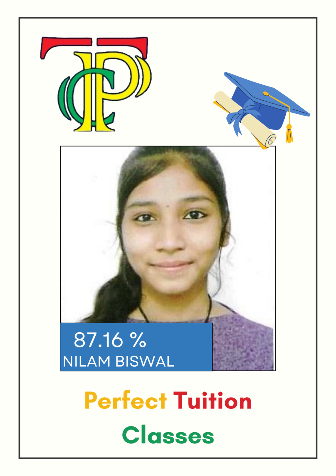 Academic Awards of Perfect Tuitions Classes