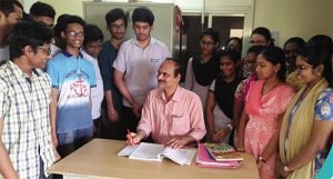 Tutor Teaching Classes of Sri Bhavishya Educational Academy