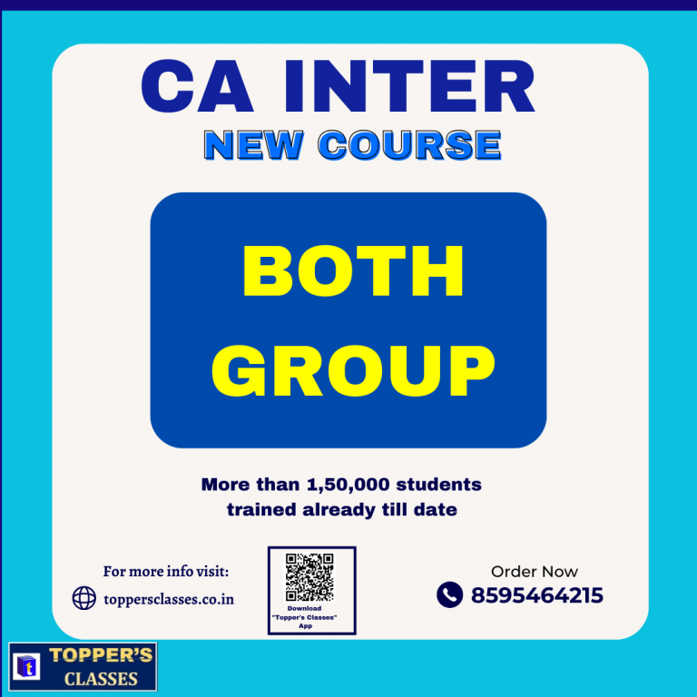 Group Coaching of Toppers Institute