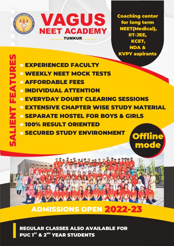 Tutors/Faculty of Vagus Neet Academy Tumkur