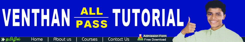 Tutors/Faculty of Venthan All Pass Tutorial	