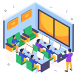 Modern Classroom of Samarth Institute