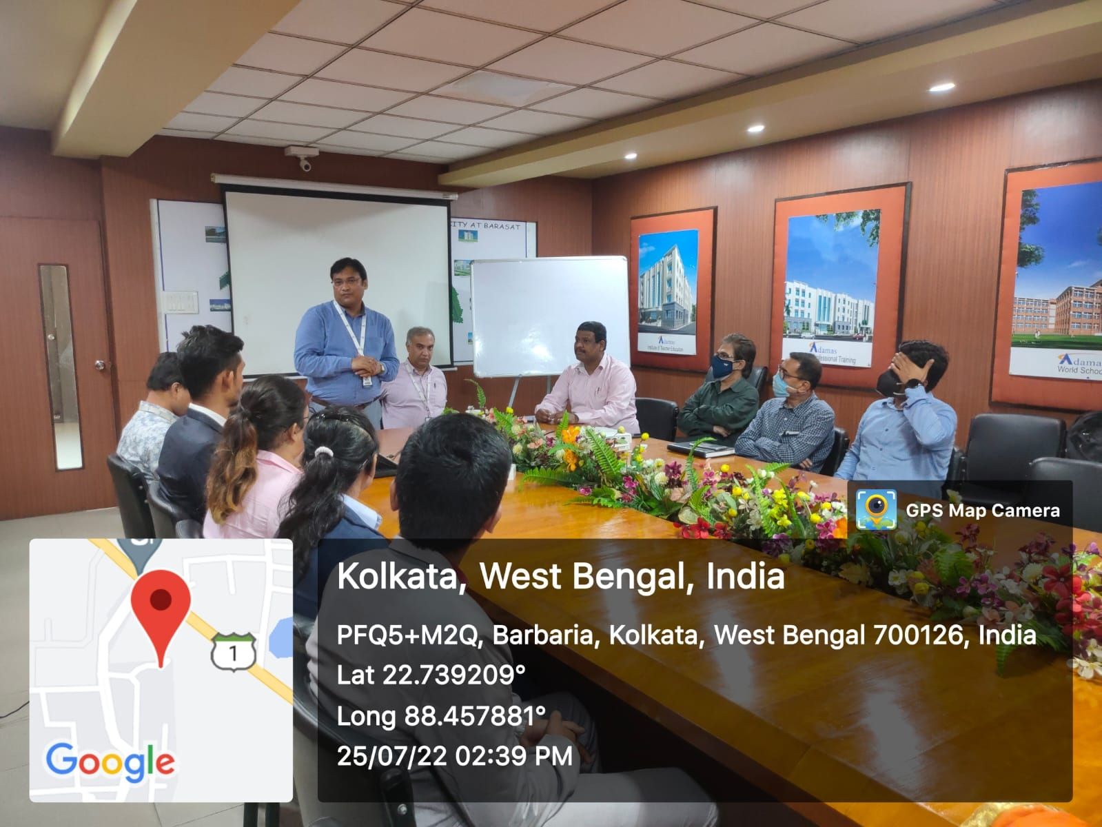 Team Discussion Area of Imagiminds Cadd & Engineering Solutions