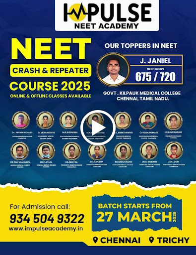 Achievements & Academic Awards of Impulse Neet Academy