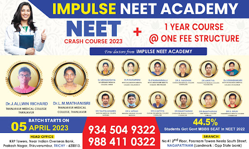 Achievements & Academic Awards of Impulse Neet Academy