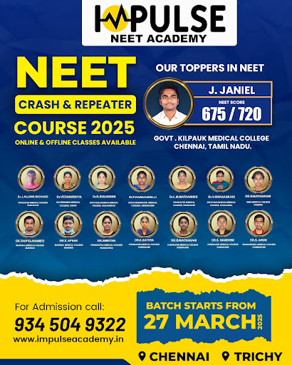 Achievements & Academic Awards of Impulse Neet Academy