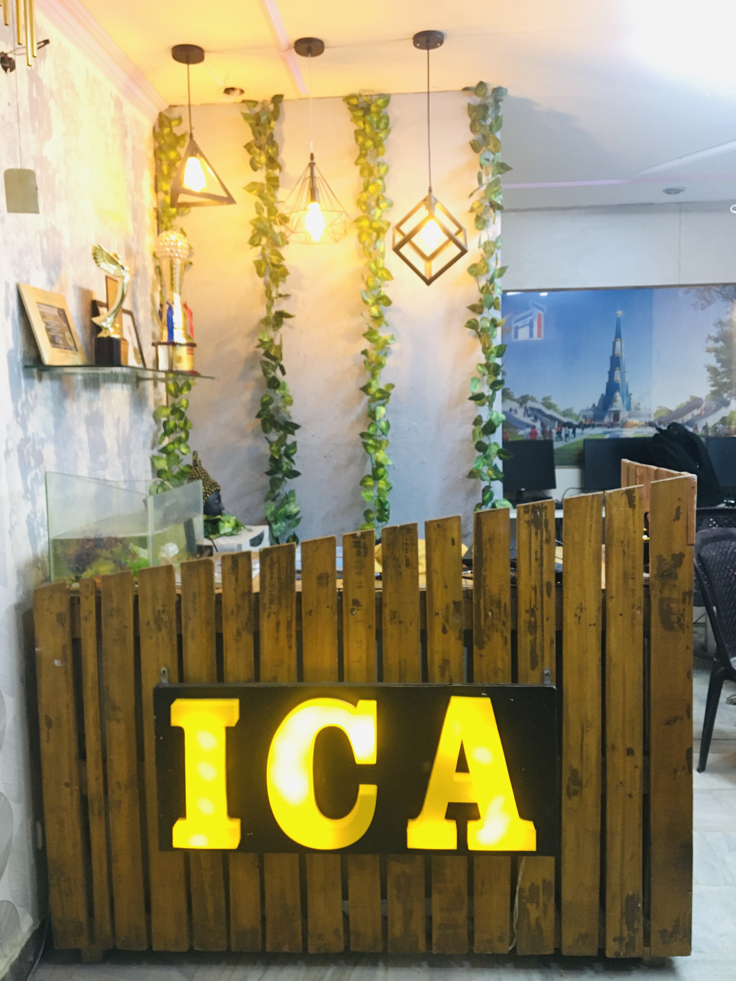 Reception Area of Inspire Cad Academy And School Of Design