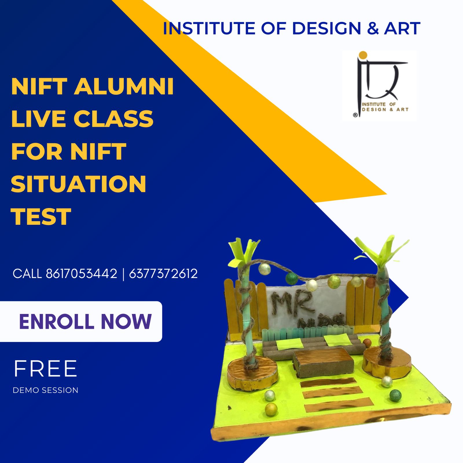 Demo Classes of Institute Of Design And Art