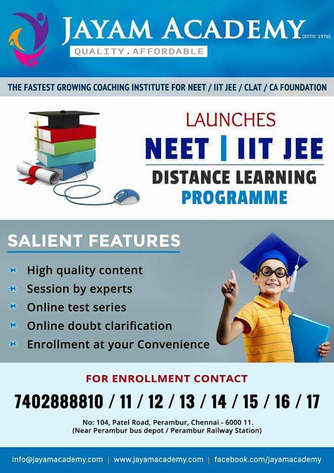 Online Classes of Jayam Academy
