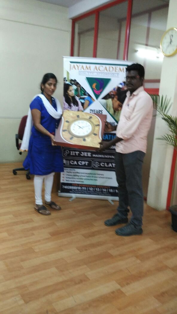 Achievements & Academic Awards of Jayam Academy