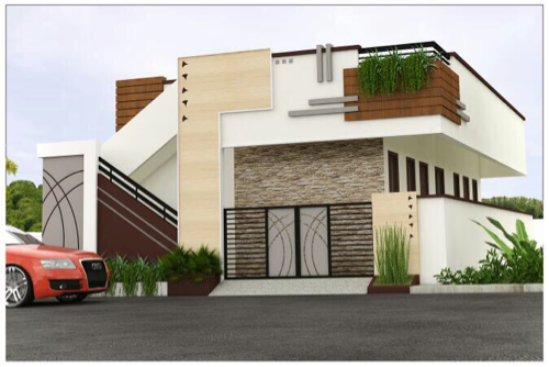 Modern Elevation of JSR Constructions