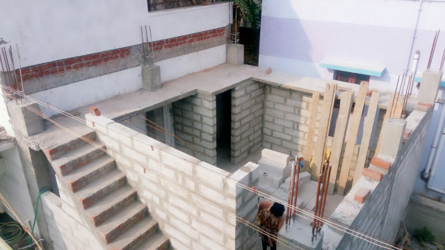 Site Under Construction of K Builder and Contractors and Traders