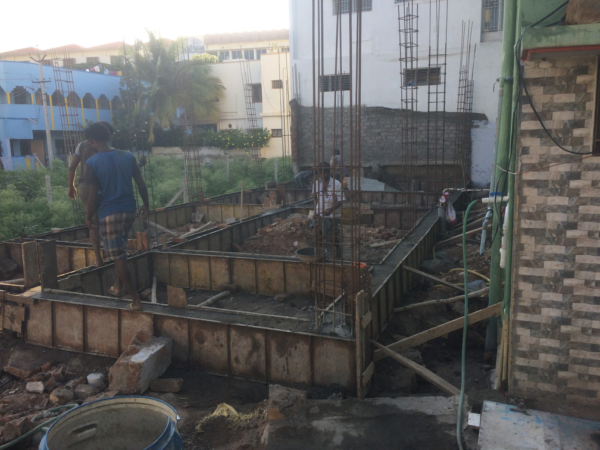 Site Under Construction of K Builder and Contractors and Traders
