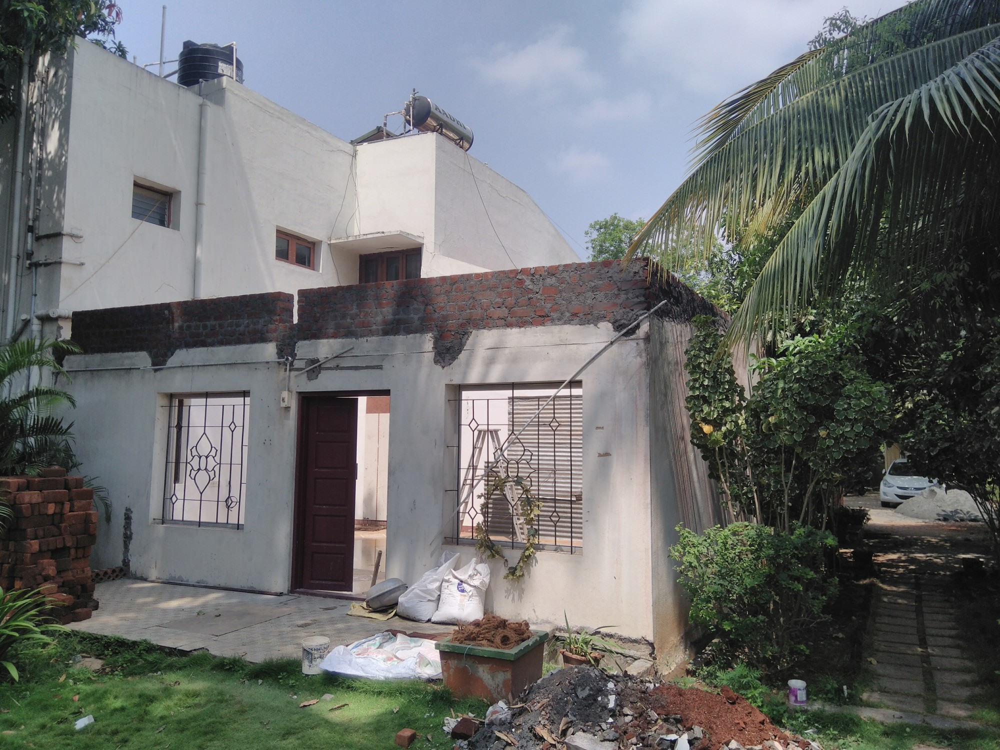 Site Under Construction of K Builder and Contractors and Traders