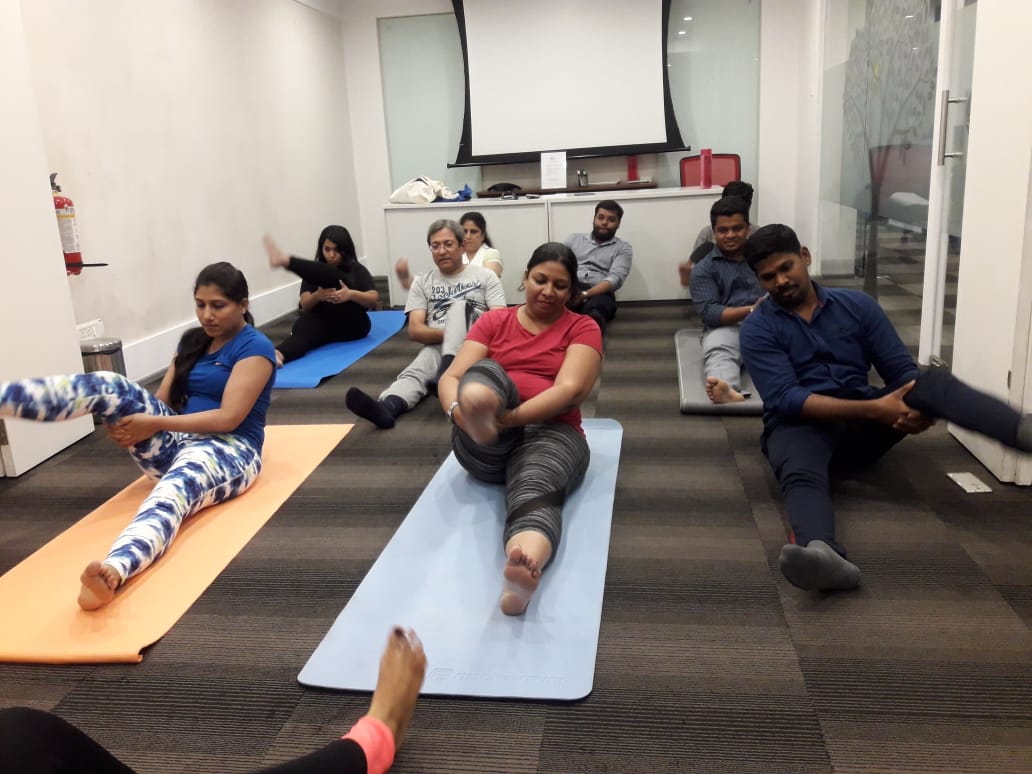 Group Class of K Fitness & Yoga Institute