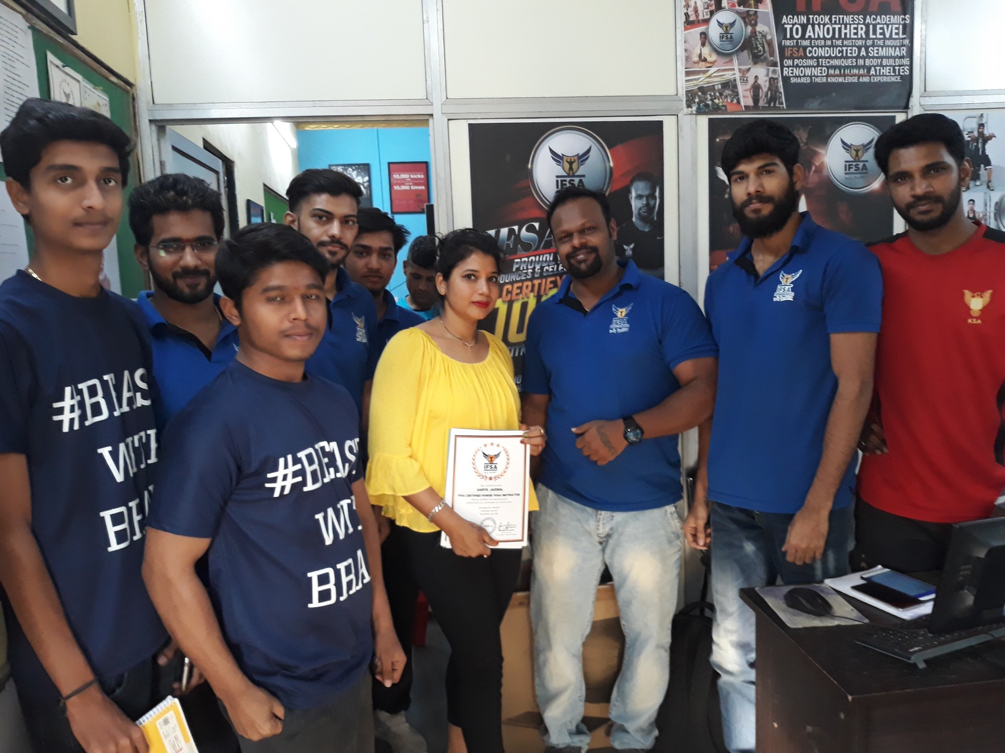Group Class of K Fitness & Yoga Institute