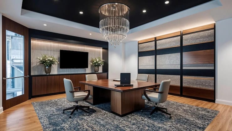 Boardroom Design of Kanakdhara Developer Private Limited
