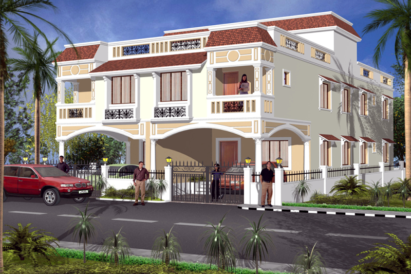 Residential Duplex of Keerthi Homes