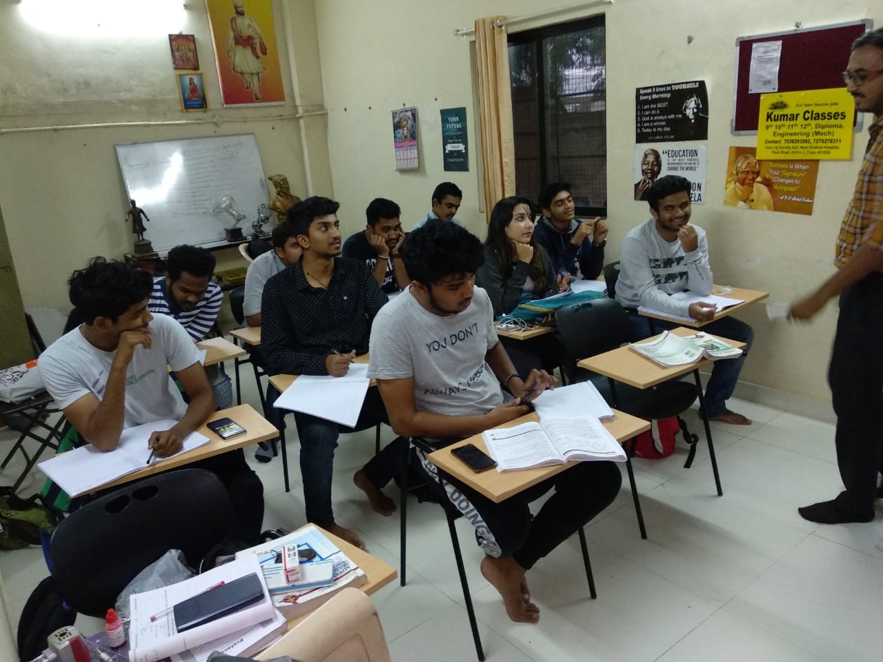 Tutor Teaching Classes of Kumar Classes