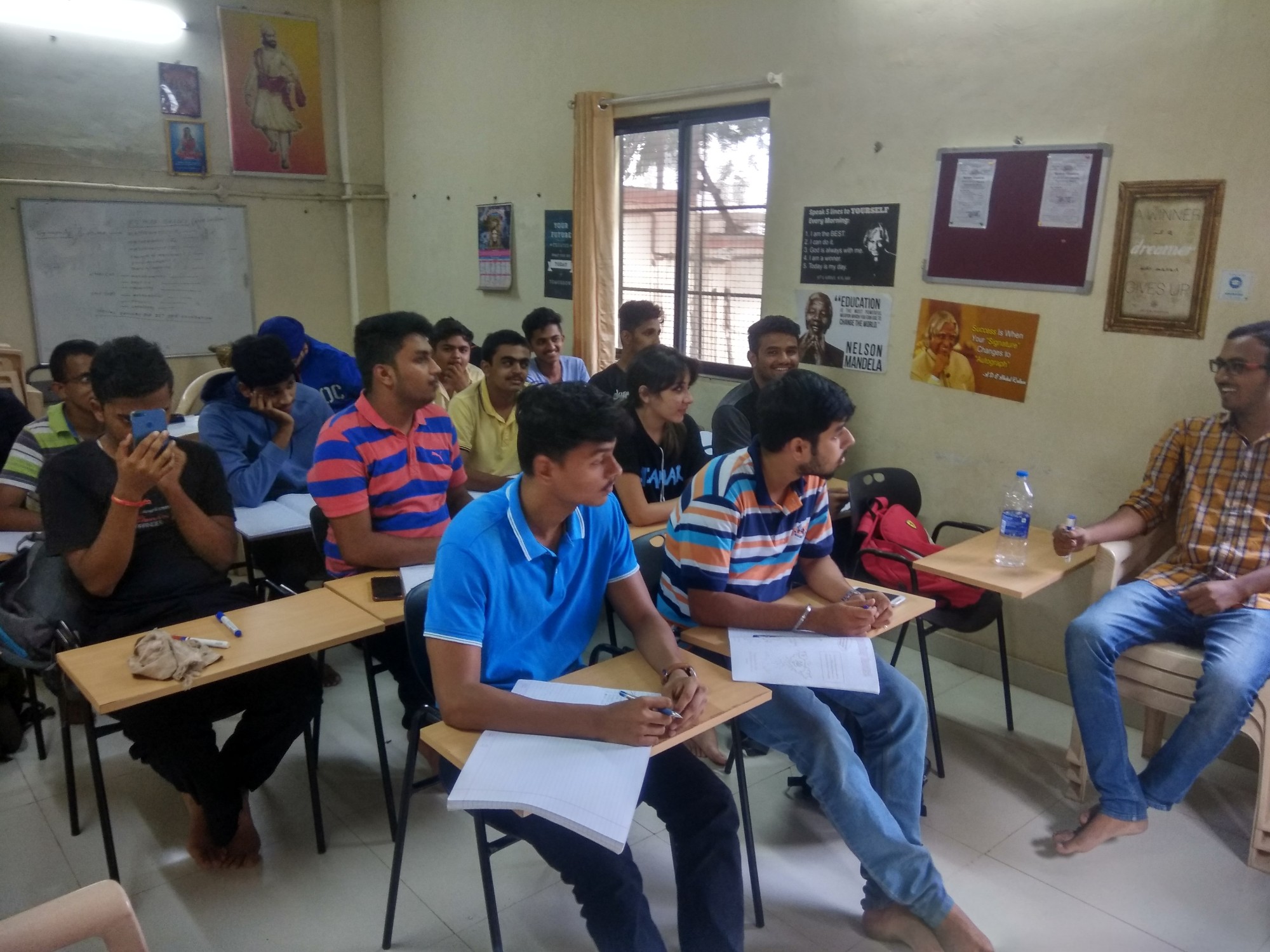 Tutor Teaching Classes of Kumar Classes