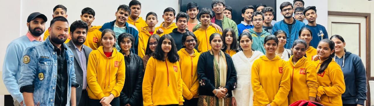 group photo of LightBeam Classes