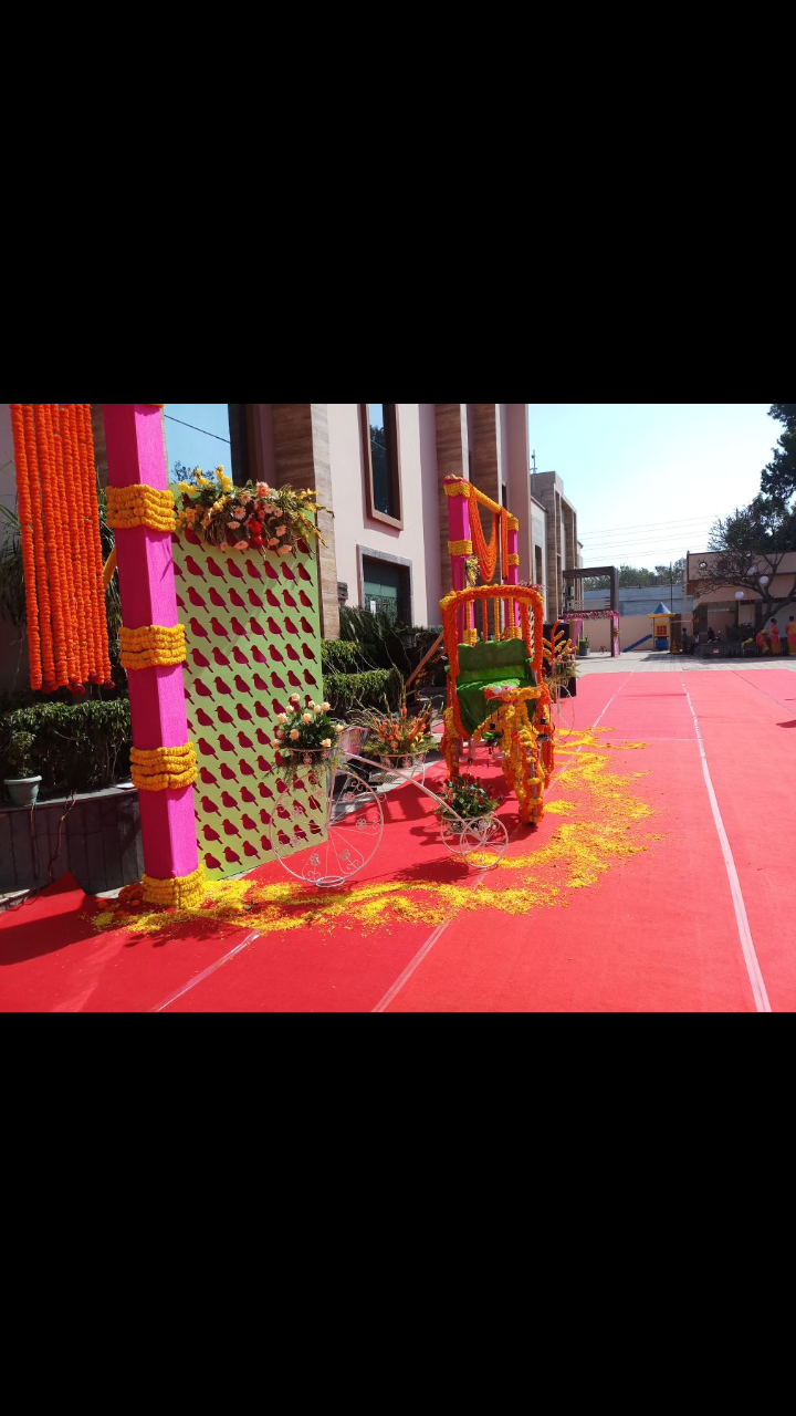 Floral Entrance of Mac Honey Event Planners