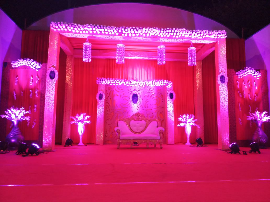 Stage Backdrop of Mac Honey Event Planners