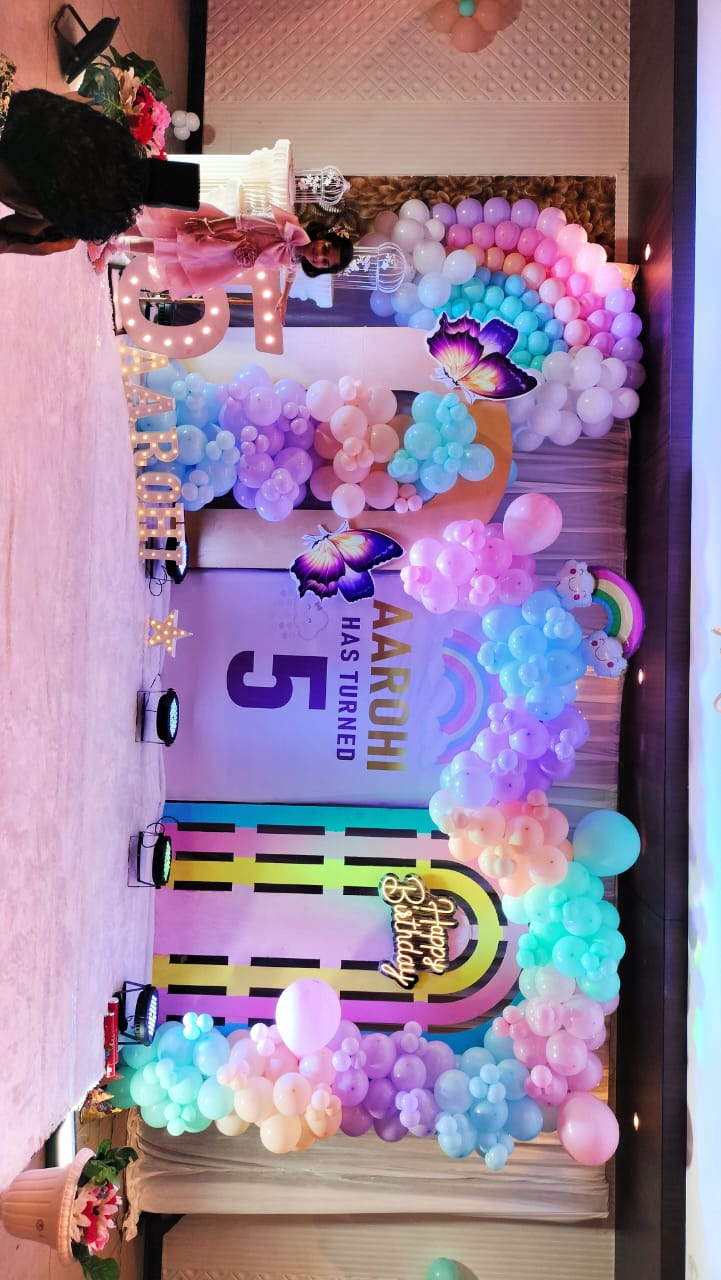 Birthday Decor of Magic Event