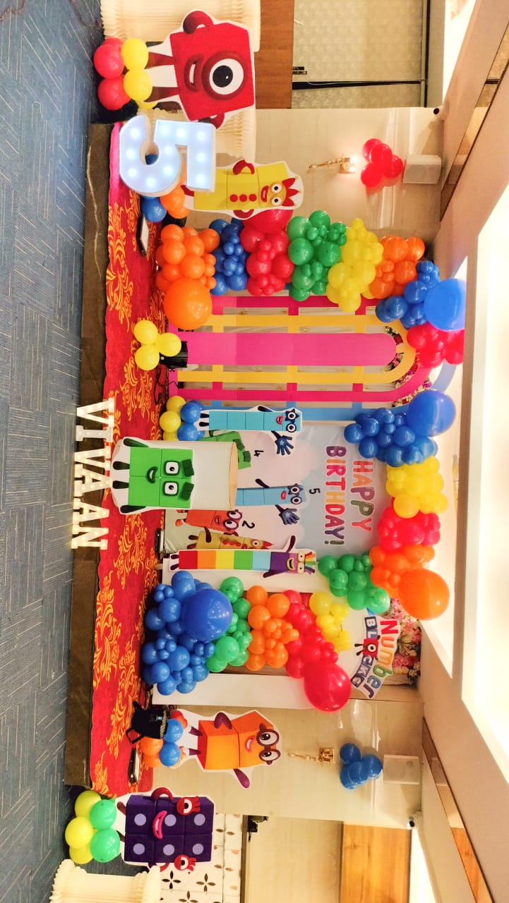 Birthday Decor of Magic Event