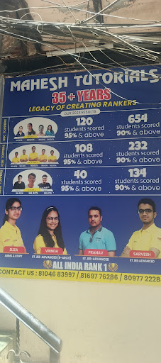 Tutor Teaching Classes of Mahesh Tutorials