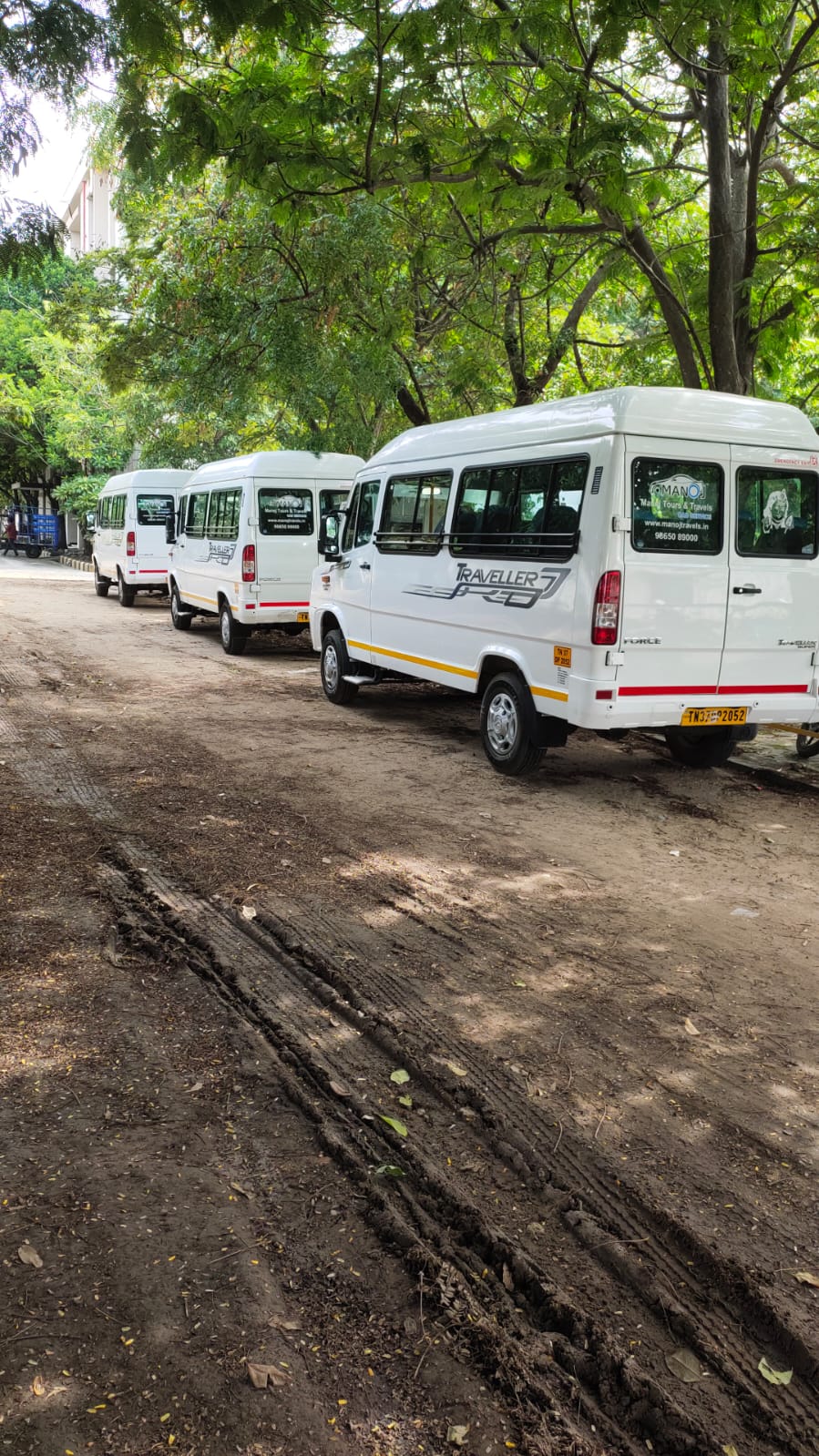 Rental Vehicles of Manoj Travels - Urbania | Traveller | Mini Bus Rental in Coimbatore