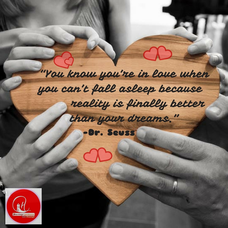 love of Marriage Guidance New Concept