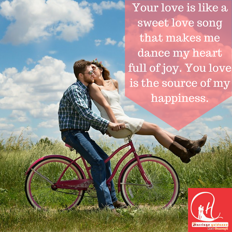 love of Marriage Guidance New Concept