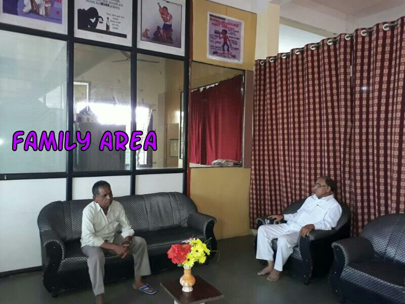 Group talk of Moksh Foundation Deaddiction, Rehabilitation