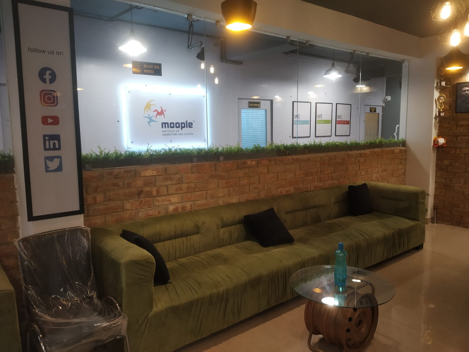 Reception Area of Moople Institute Of Animation & Design
