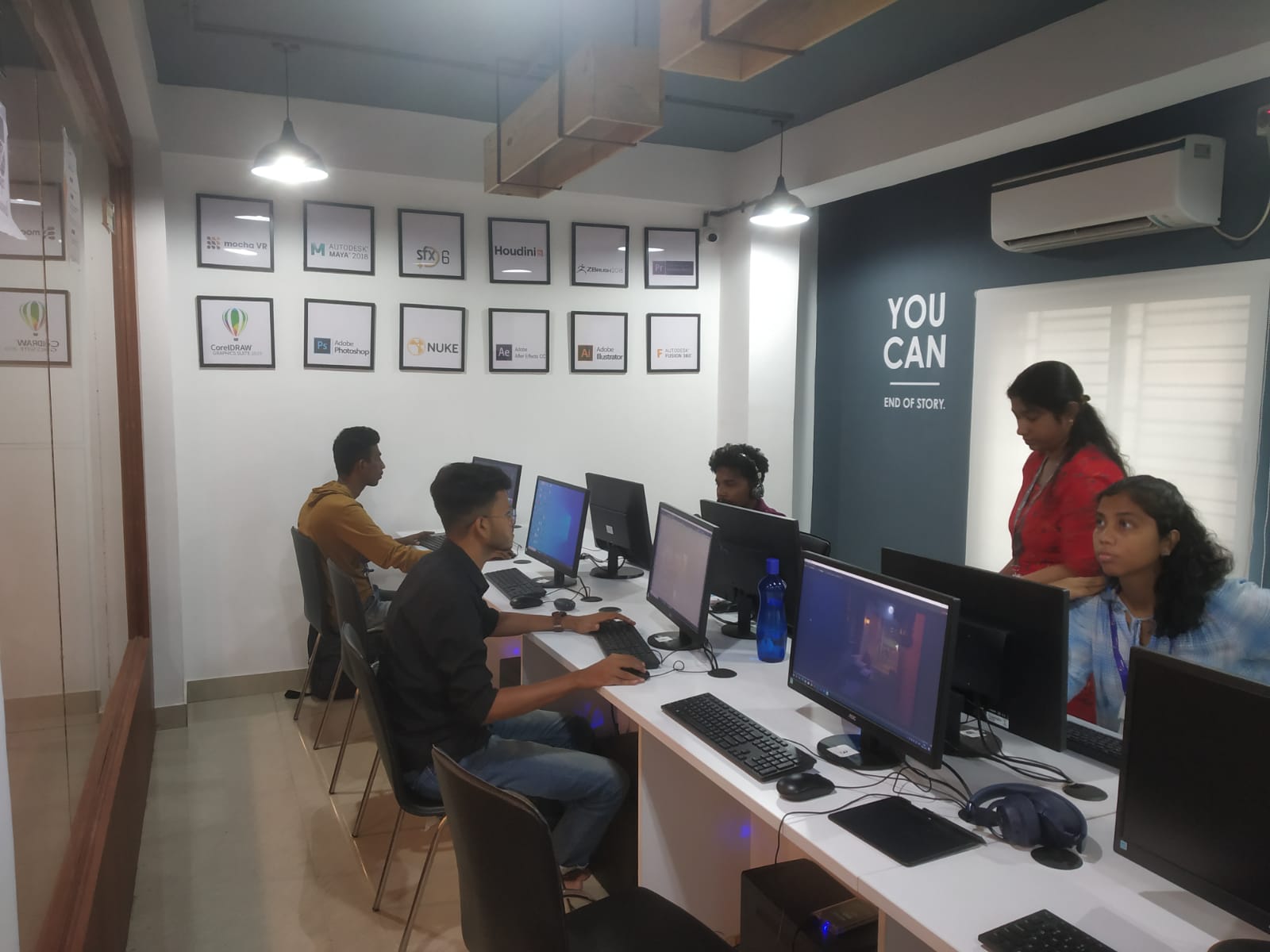 Practice Lab of Moople Institute Of Animation & Design