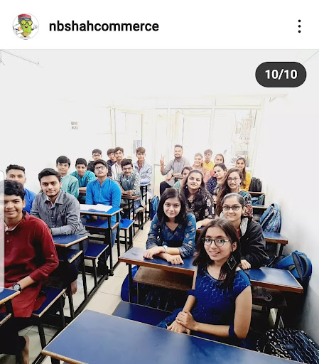 Modern Classroom of N.B.Shah Commerce Zone