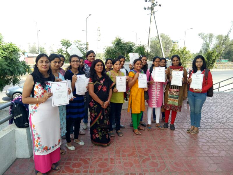 Certificate Distribution of Neeta Training & Consulting Services