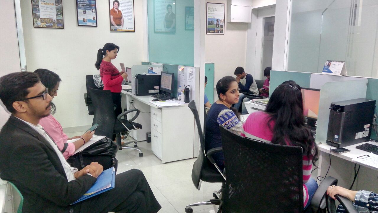 Waiting Lounge of Newstrides Consulting Pvt. Ltd.