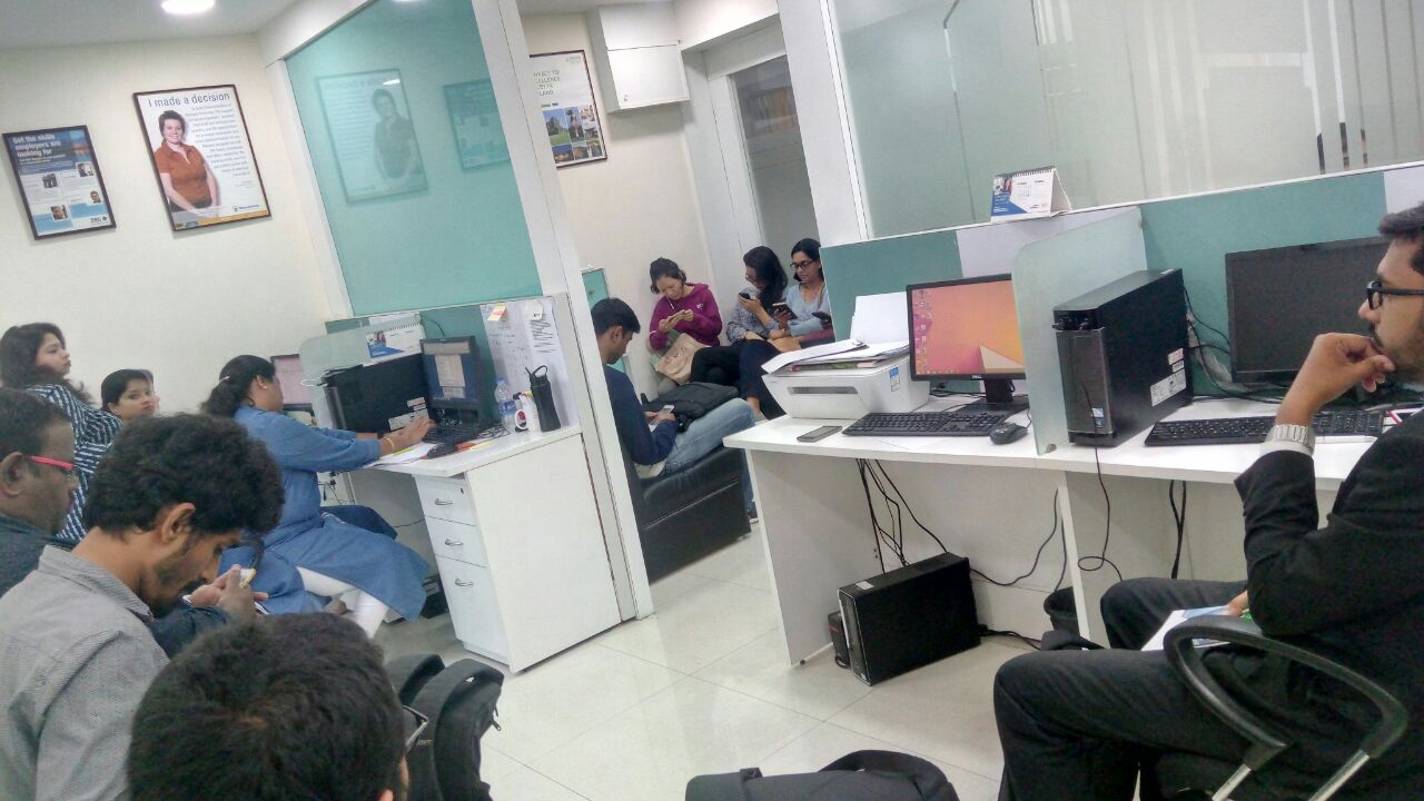 Waiting Lounge of Newstrides Consulting Pvt. Ltd.