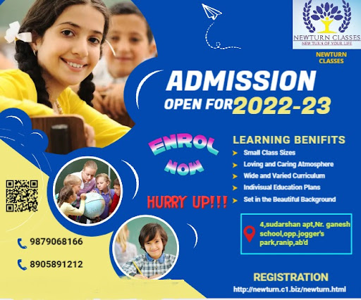 Admission of Newturn Classes