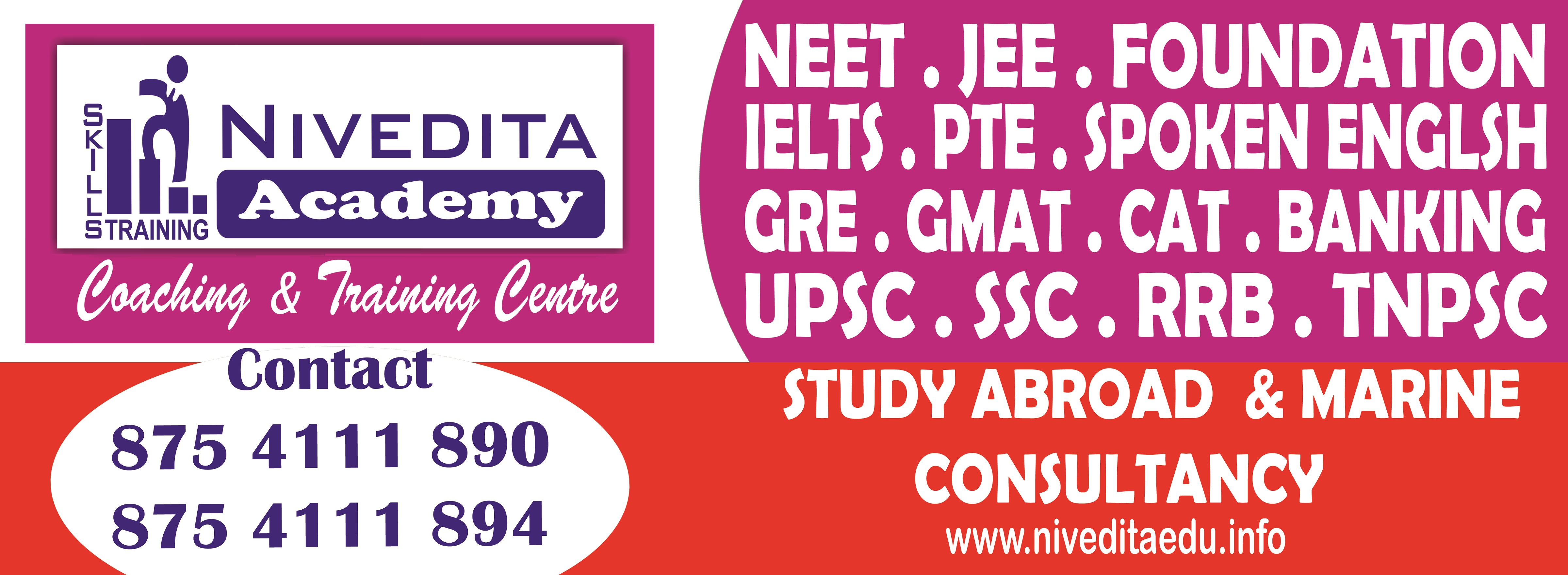 online coaching of Nivedita Academy Trichy