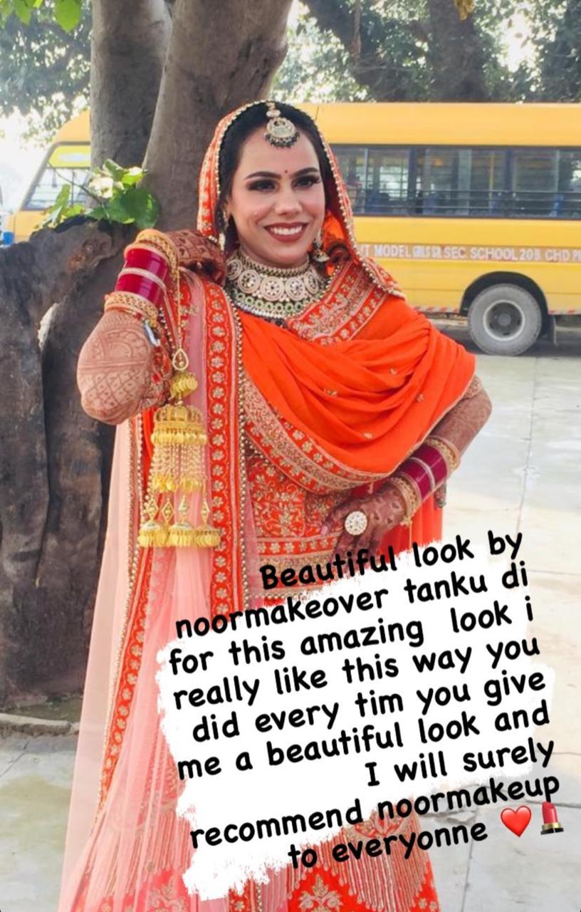 portrait of Noormakeover By Meenu Madaan