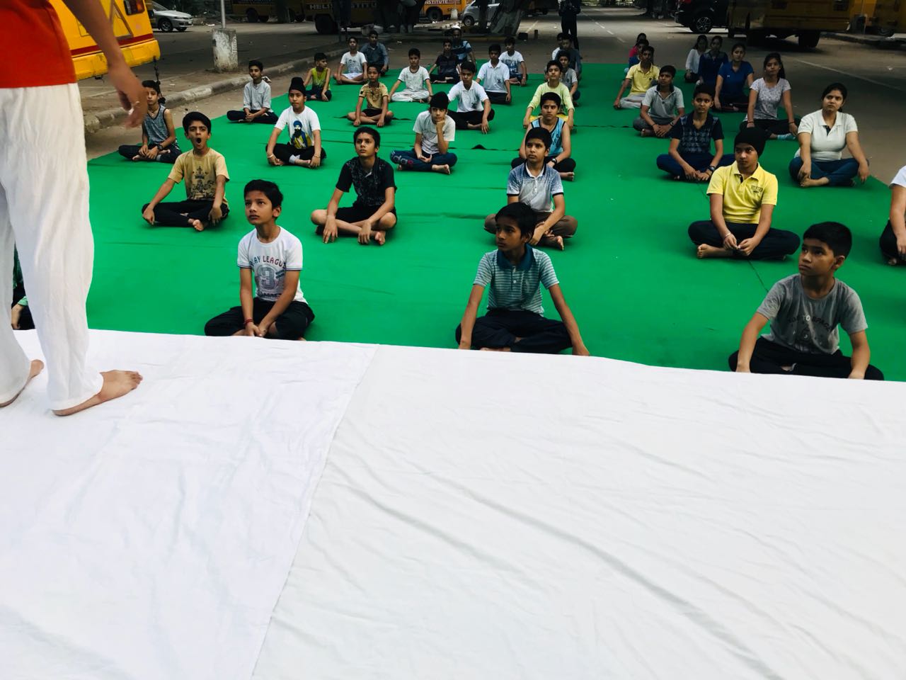 Tutor Teaching Classes of ORC Sainik Academy